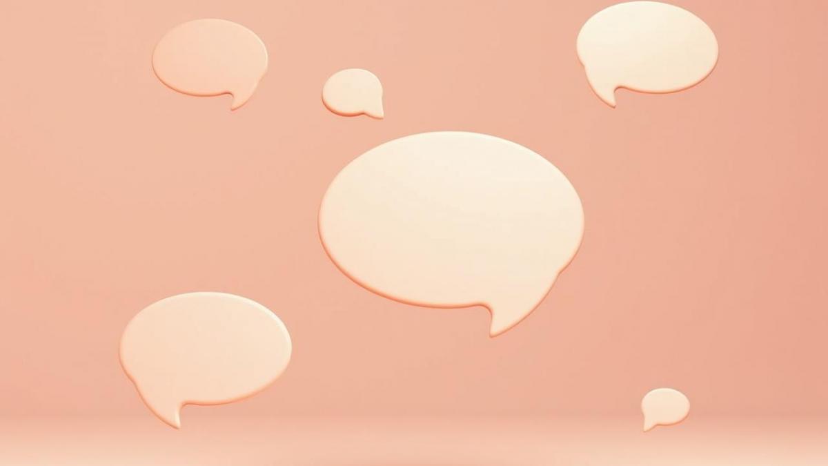Messages bubbles
